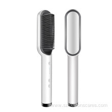 Hair Straightener Brush No Heat Electric Permanent